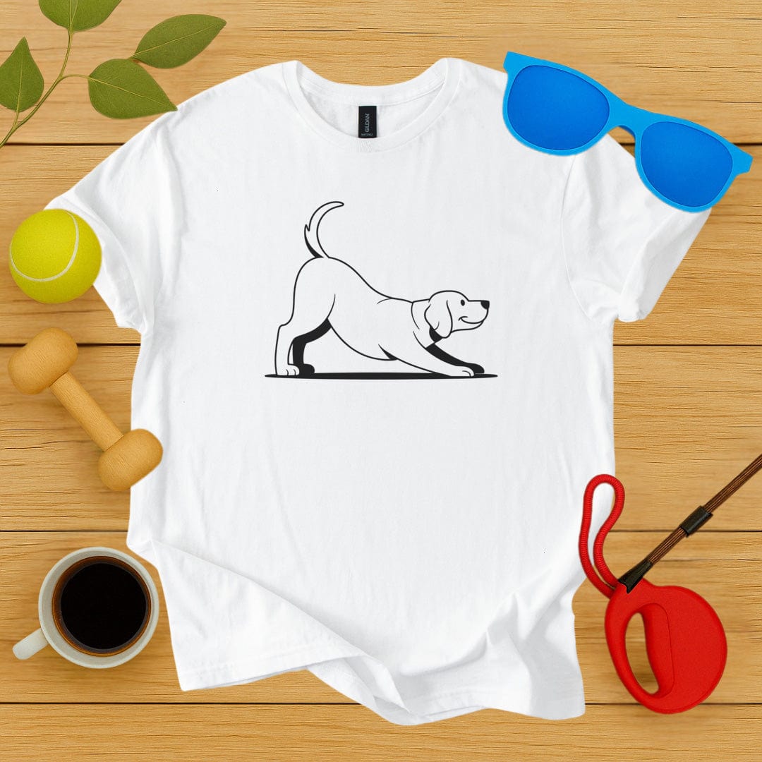 Printify T-Shirt White / S Big Stretch T-Shirt