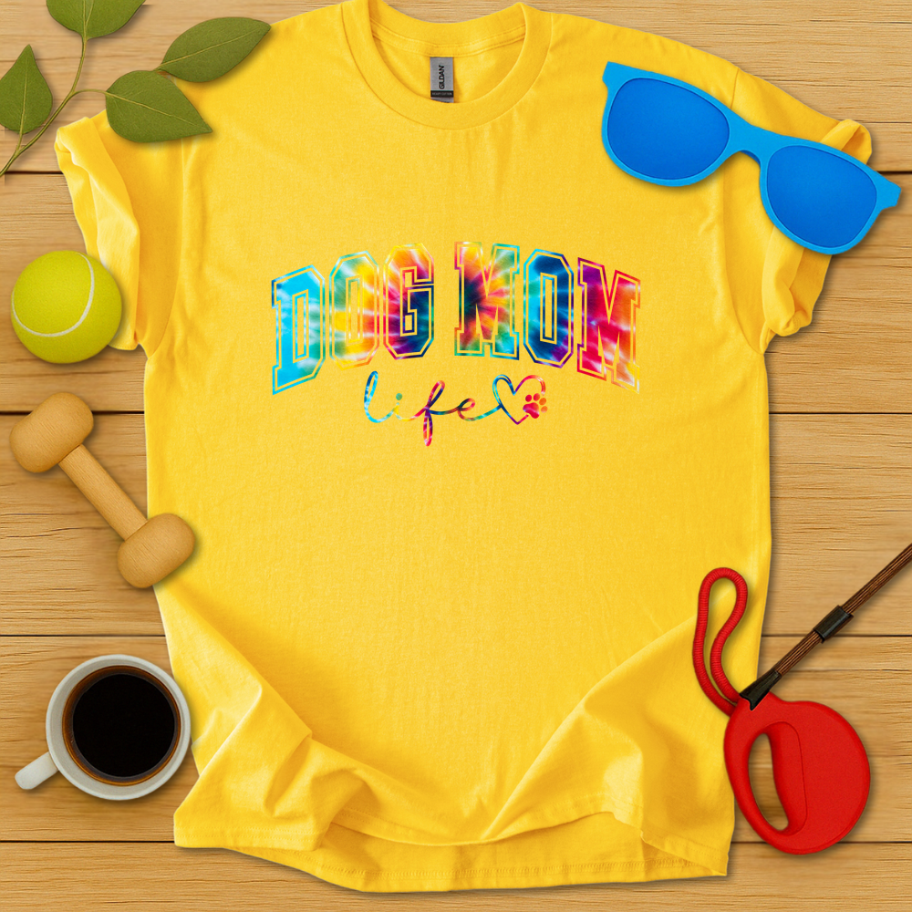 Tie Dye Dog Mom T-Shirt - Critter Lane