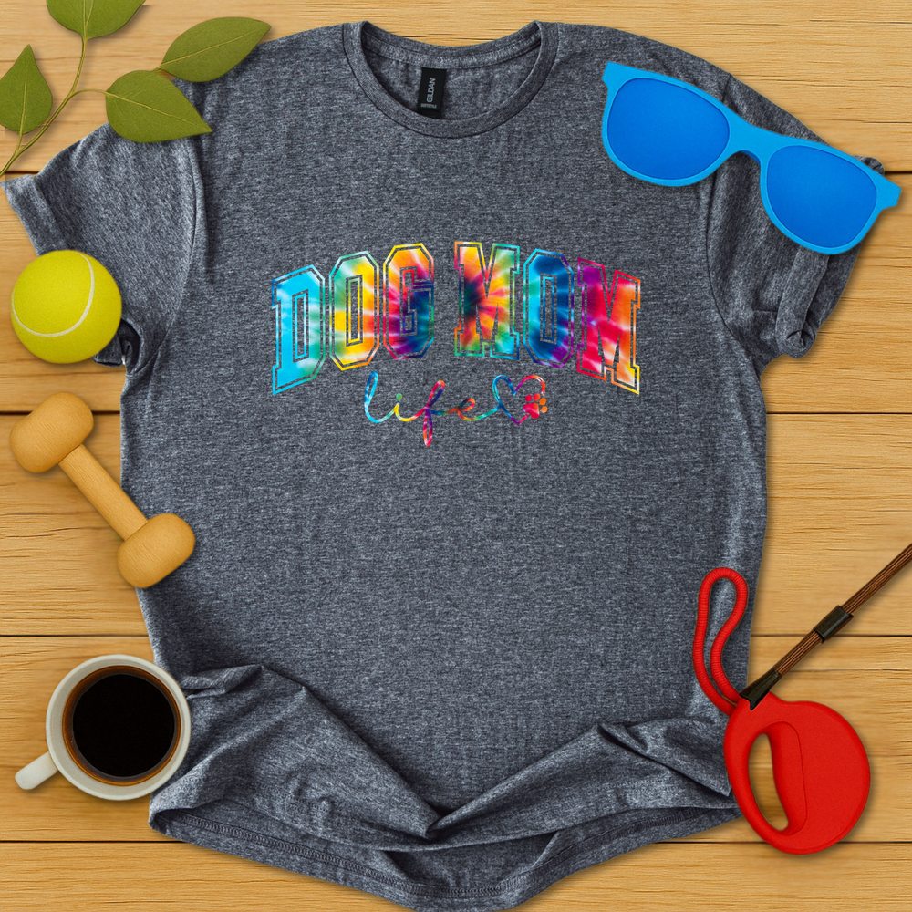 Tie Dye Dog Mom T-Shirt - Critter Lane