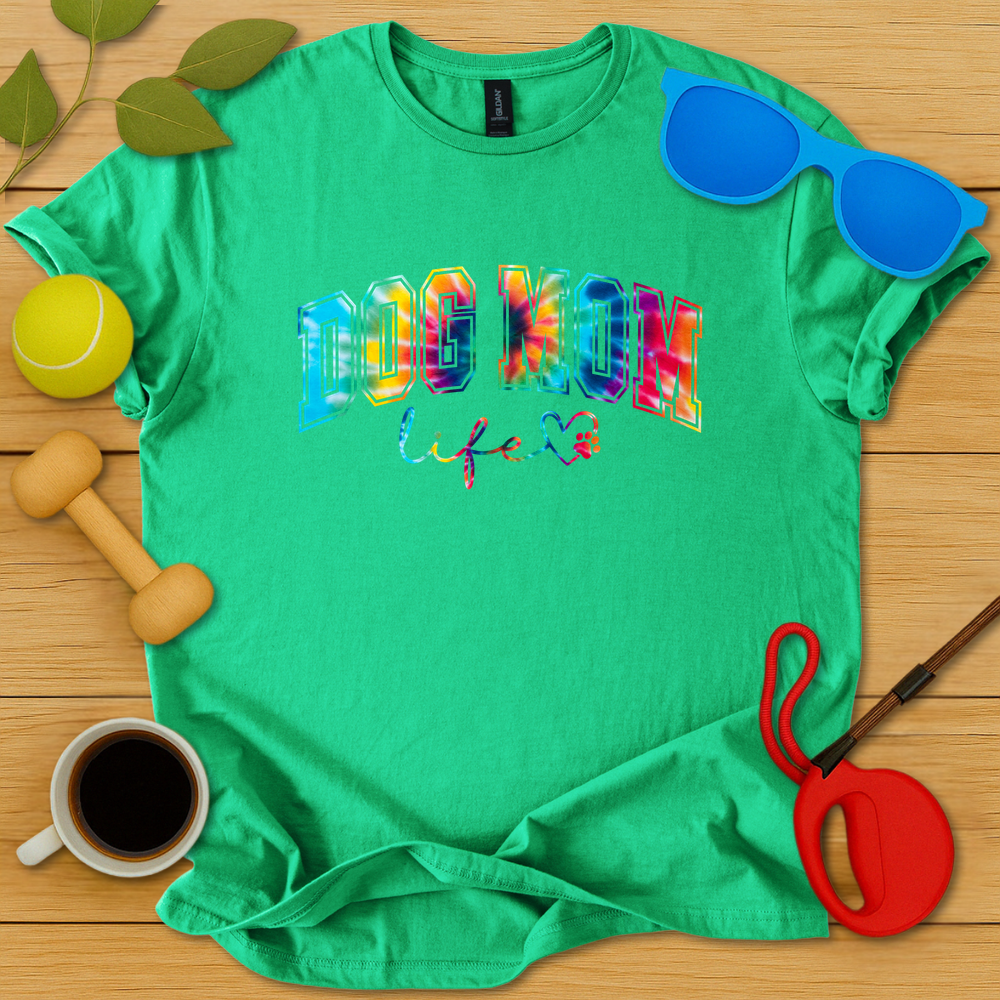 Tie Dye Dog Mom T-Shirt - Critter Lane