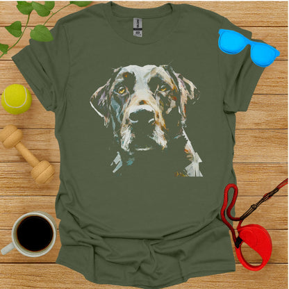 Great Dane Abstract Art Graphic Tee for Dog Lovers