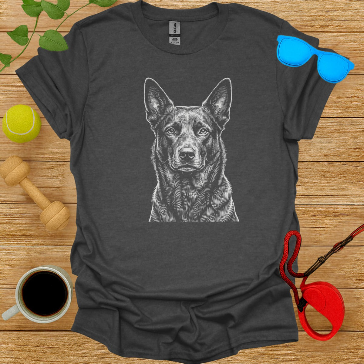 Graphic T-Shirt with Dog Design for Pet Lovers Product