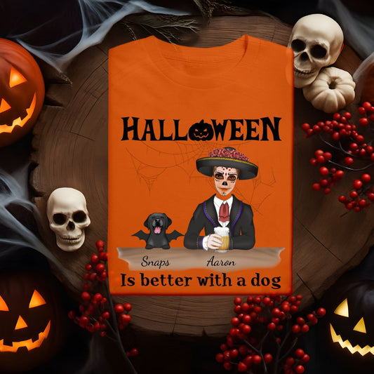 Custom Halloween Is Better With a Dog(s) Man