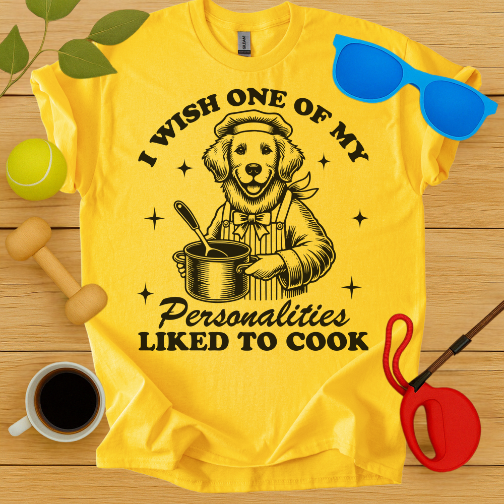 I Wish I Liked To Cook T-Shirt - Critter Lane