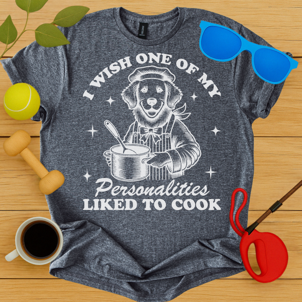 I Wish I Liked To Cook T-Shirt - Critter Lane