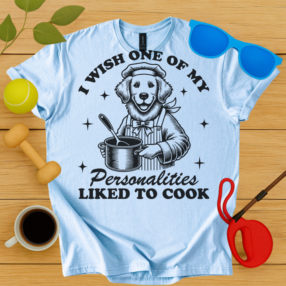 I Wish I Liked To Cook T-Shirt - Critter Lane