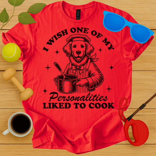 I Wish I Liked To Cook T-Shirt - Critter Lane