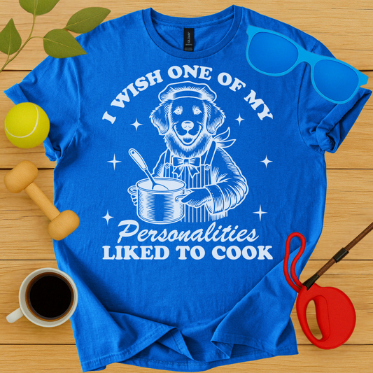 I Wish I Liked To Cook T-Shirt - Critter Lane