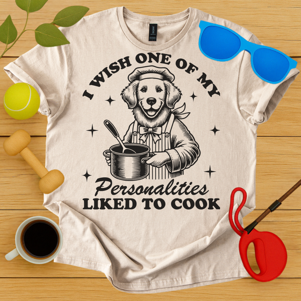 I Wish I Liked To Cook T-Shirt - Critter Lane