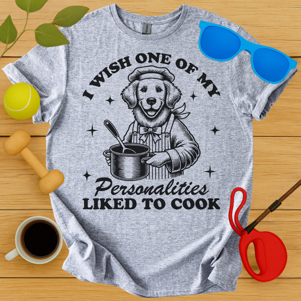 I Wish I Liked To Cook T-Shirt - Critter Lane
