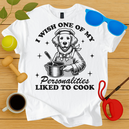 I Wish I Liked To Cook T-Shirt - Critter Lane