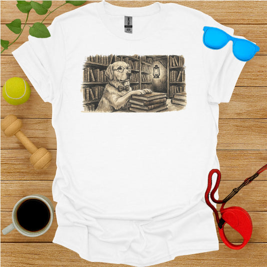 Scholarly Golden Tee-Critter Lane