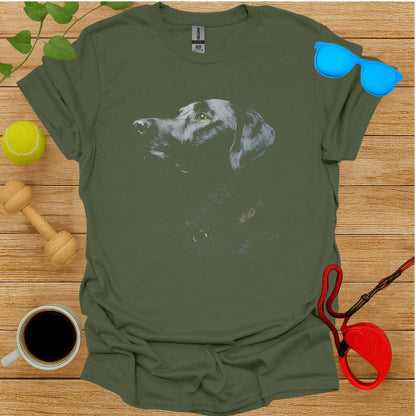Black Labrador Retriever Graphic T-Shirt