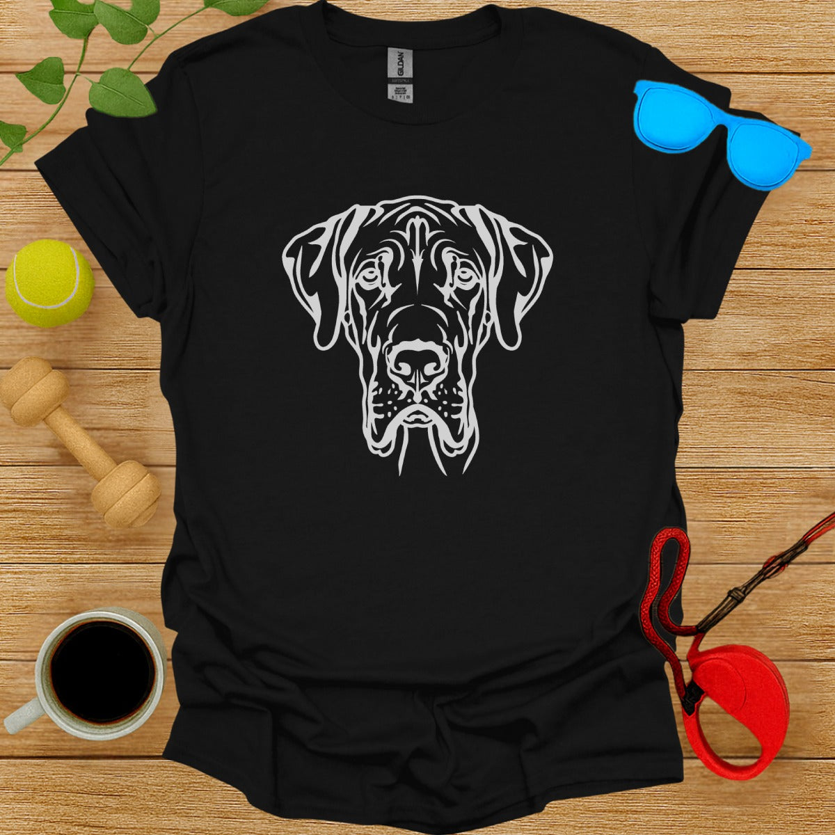 Great Dane Graphic T-Shirt for Dog Lovers Product
