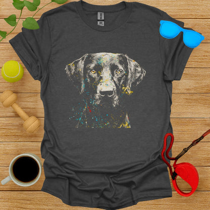 Labrador Retriever Artistic Design Graphic Tee