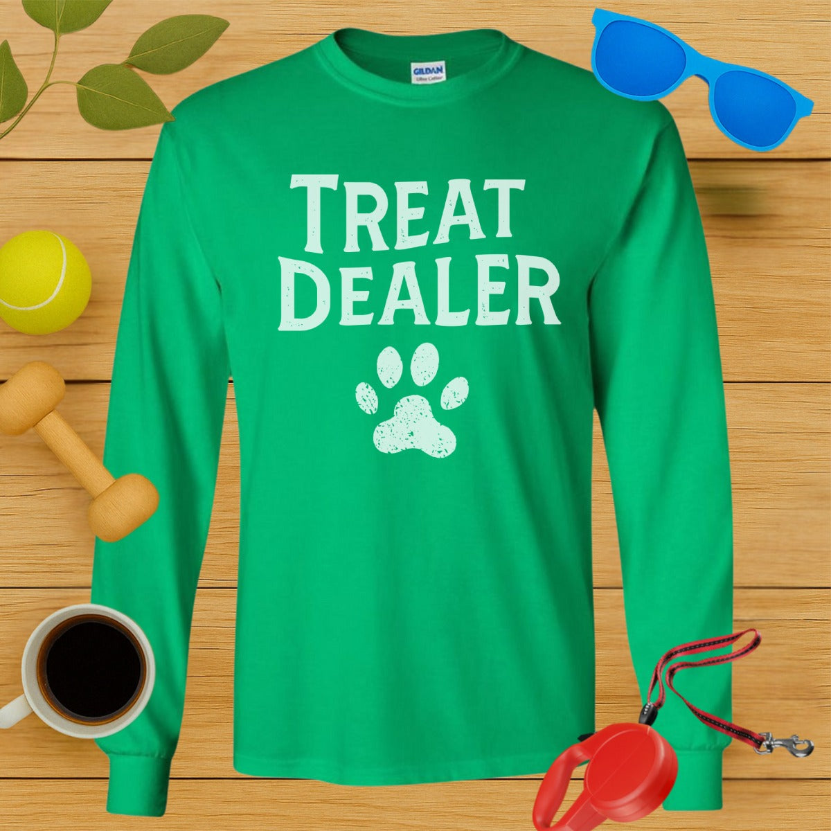 Treat Dealer Funny Long Sleeve Shirt For Pet Lovers
