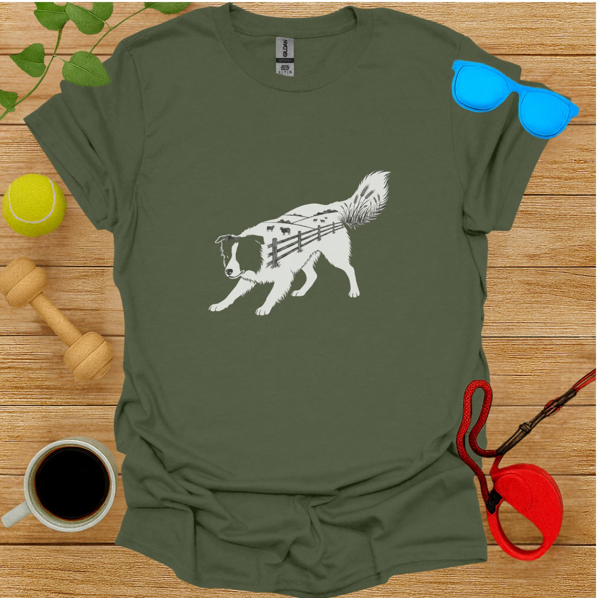 Herding Dog Graphic Tee Perfect for Pet Lovers