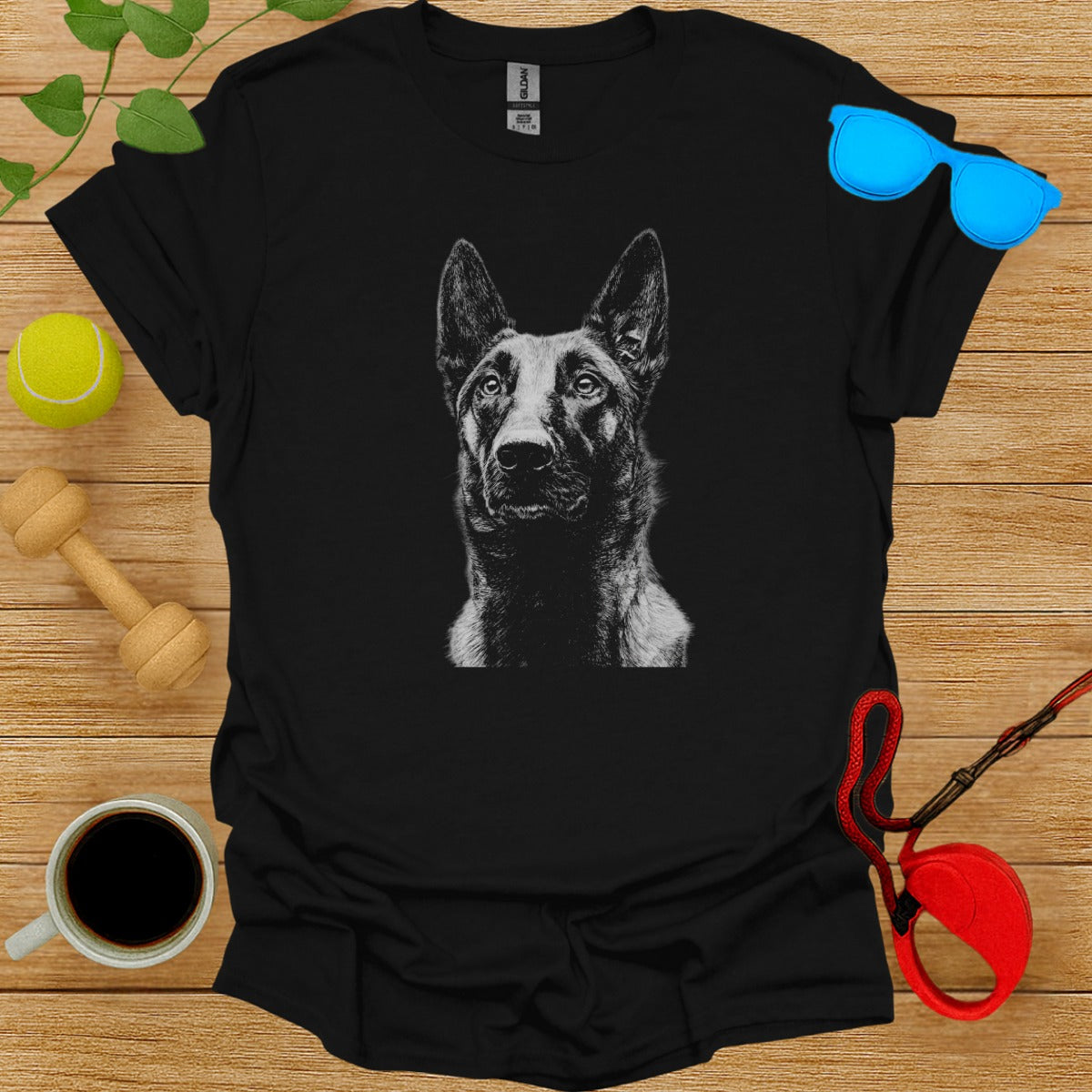 German Shepherd Dog Graphic T-Shirt Product