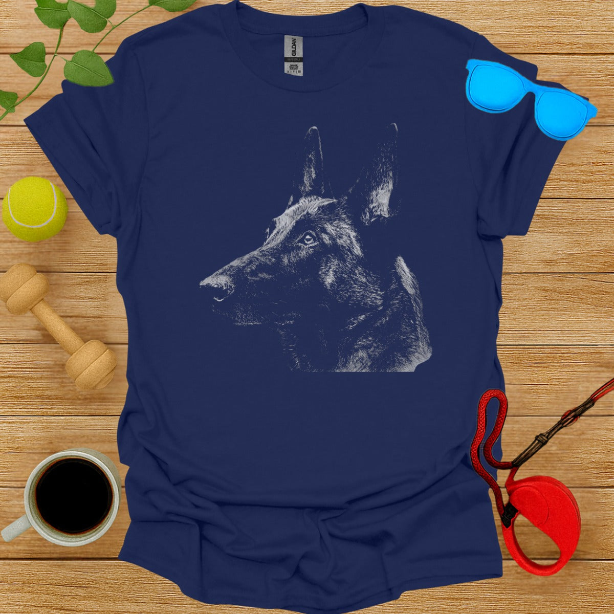 Dog Print T-shirt Ideal for Pet Lovers and Owners