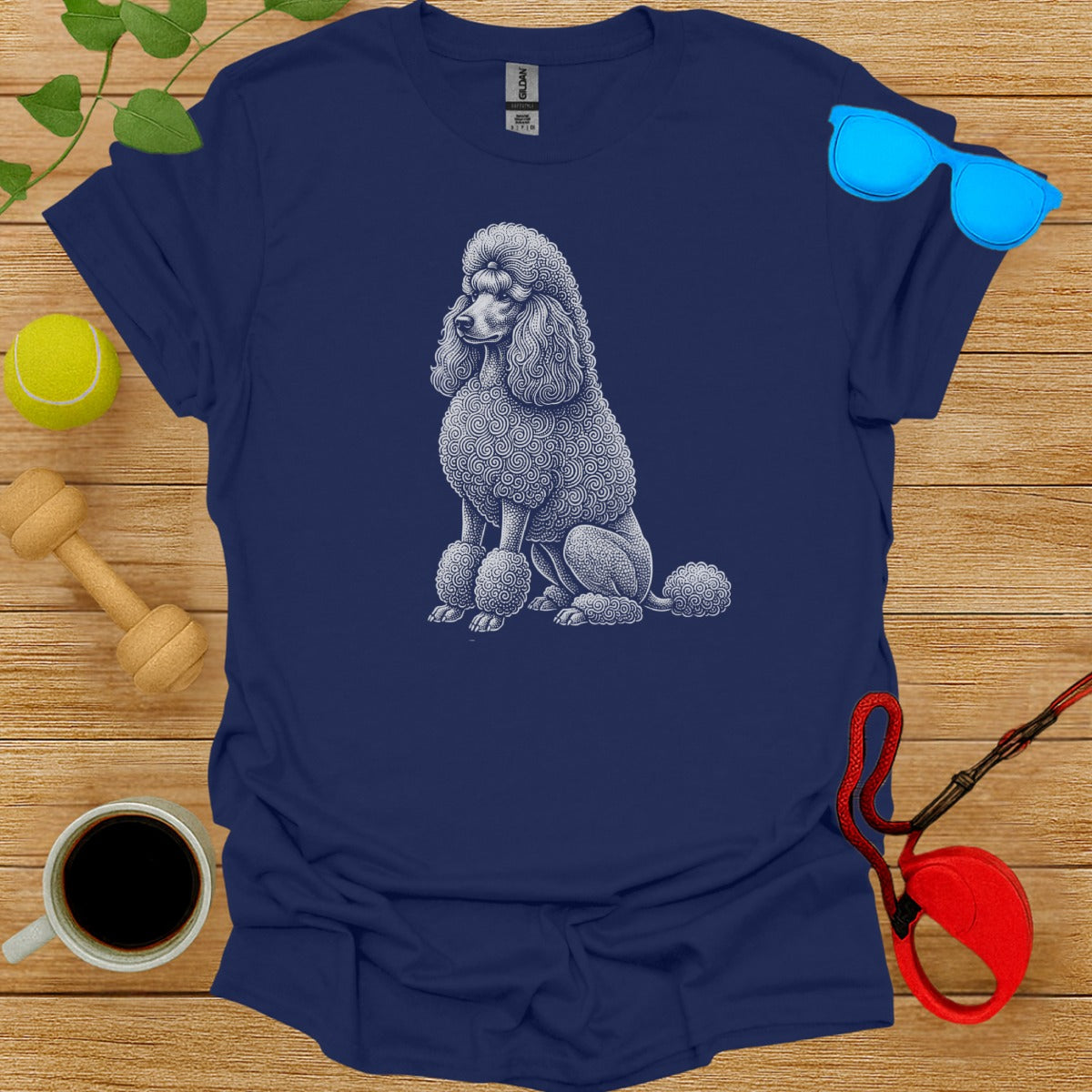 Poodle Dog Graphic Tee for Animal Lovers