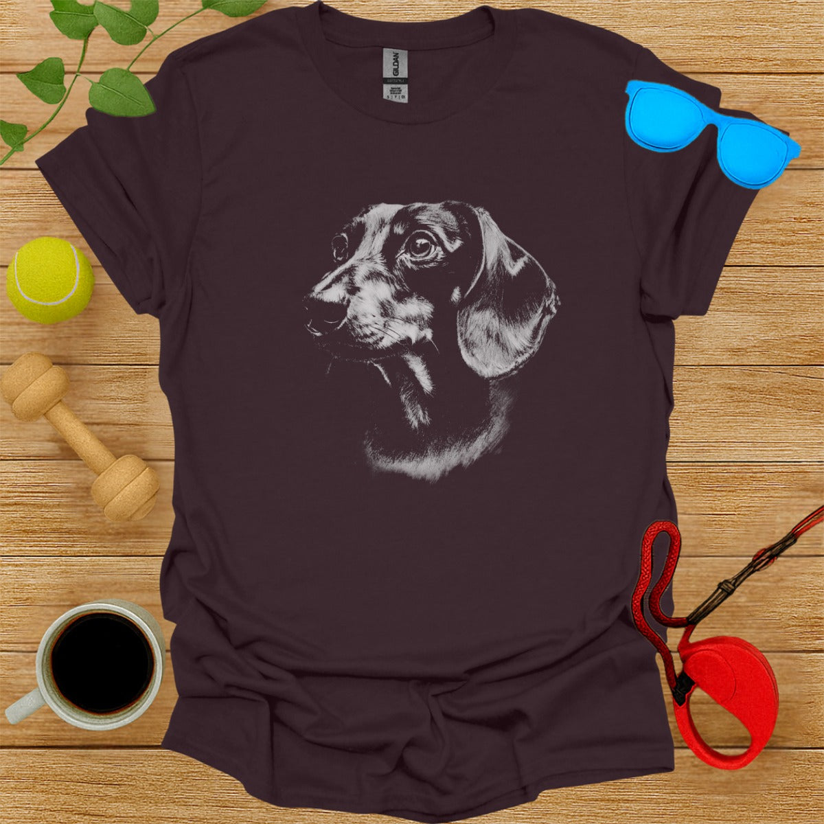 Dachshund Printed T-Shirt for Dog Lovers