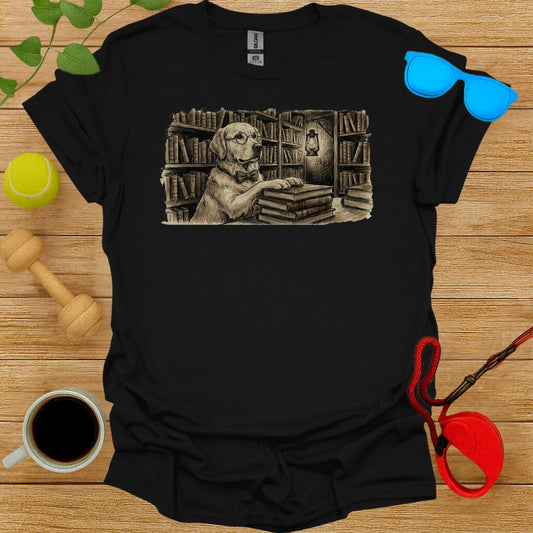 Scholarly Golden Tee-Critter Lane