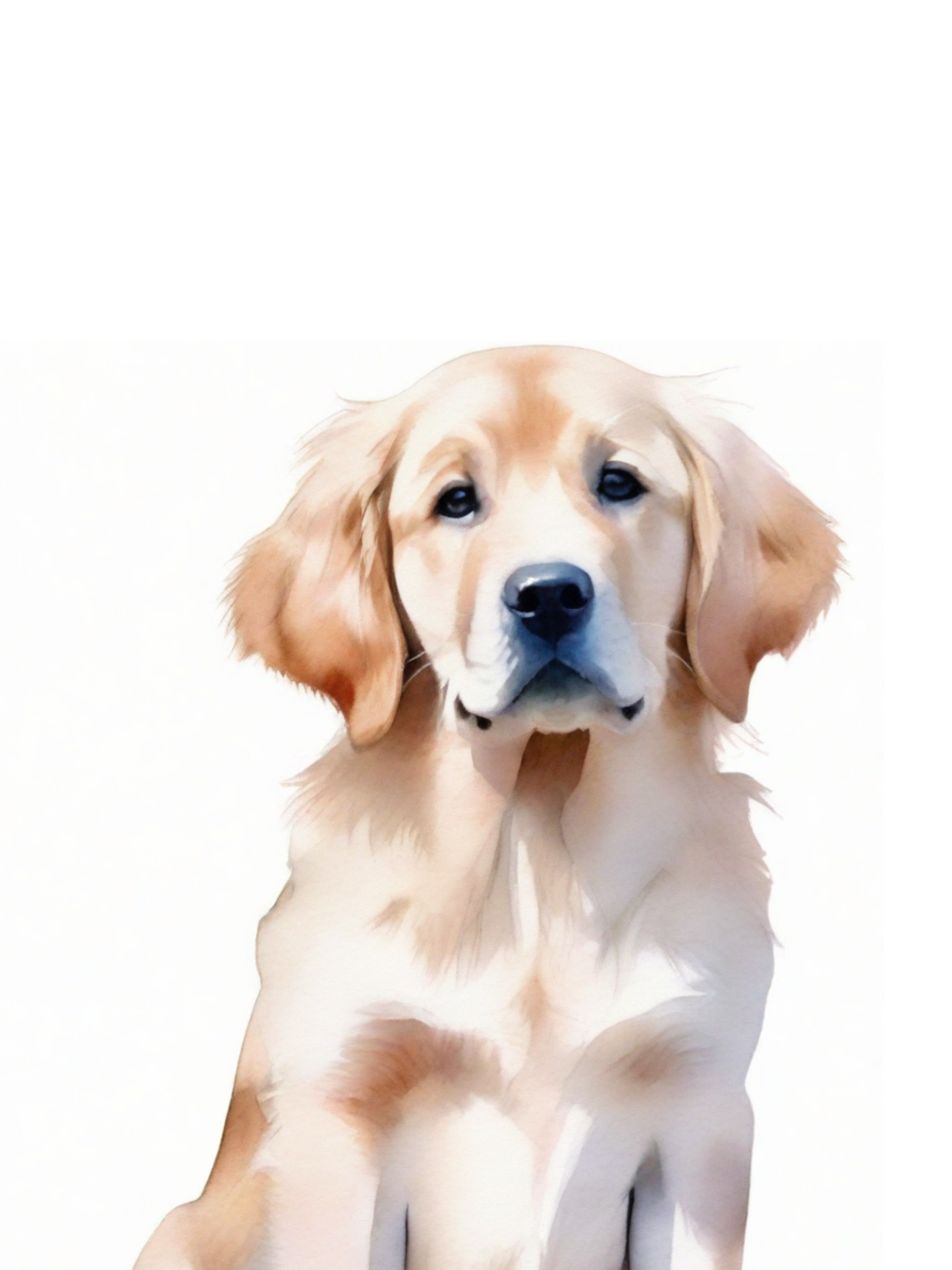 Custom Dog Portrait Canvas