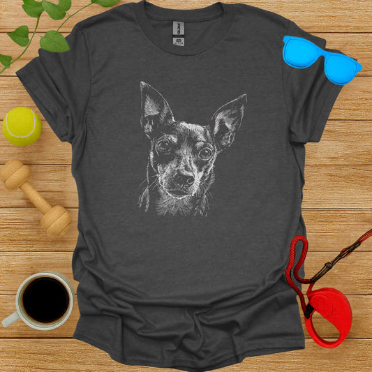 Cute Dog Sketch Shirt Perfect for Dog Lovers