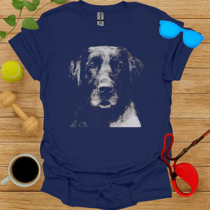 Dog Face Printed Graphic Design Unisex T-Shirt