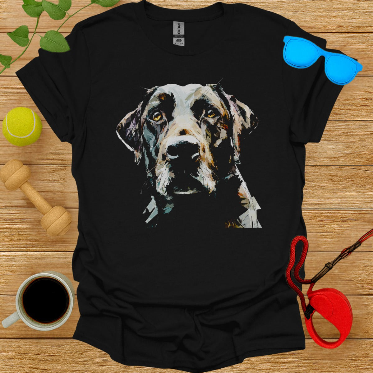 Artistic Great Dane Graphic Tee for Dog Lovers