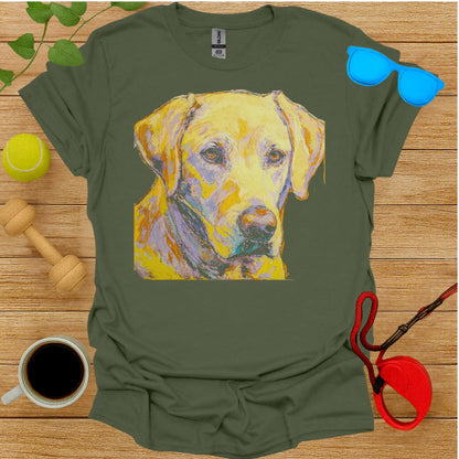 Yellow Labrador Retriever Graphic T-Shirt