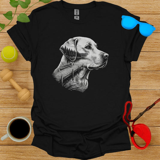 Detailed Labrador Retriever Graphic T-Shirt