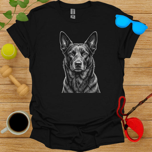 German Shepherd Design T-Shirt Product