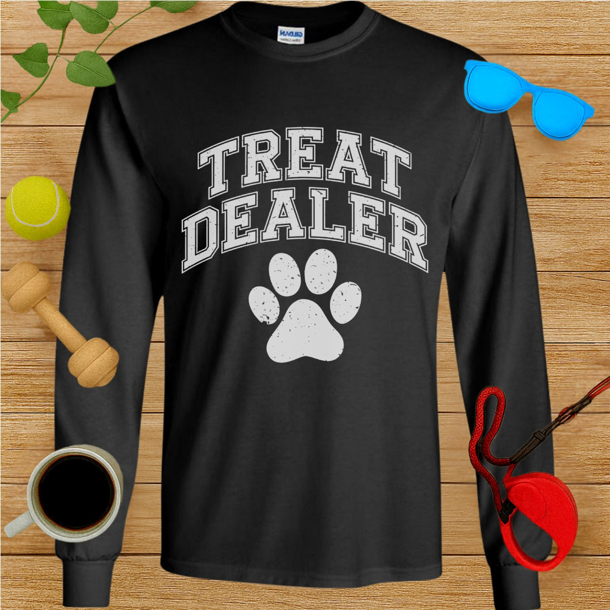 Treat Dealer Long Sleeve Shirt for Dog Lovers