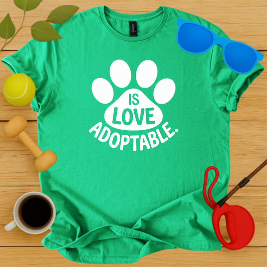 Love Is Adoptable T-Shirt