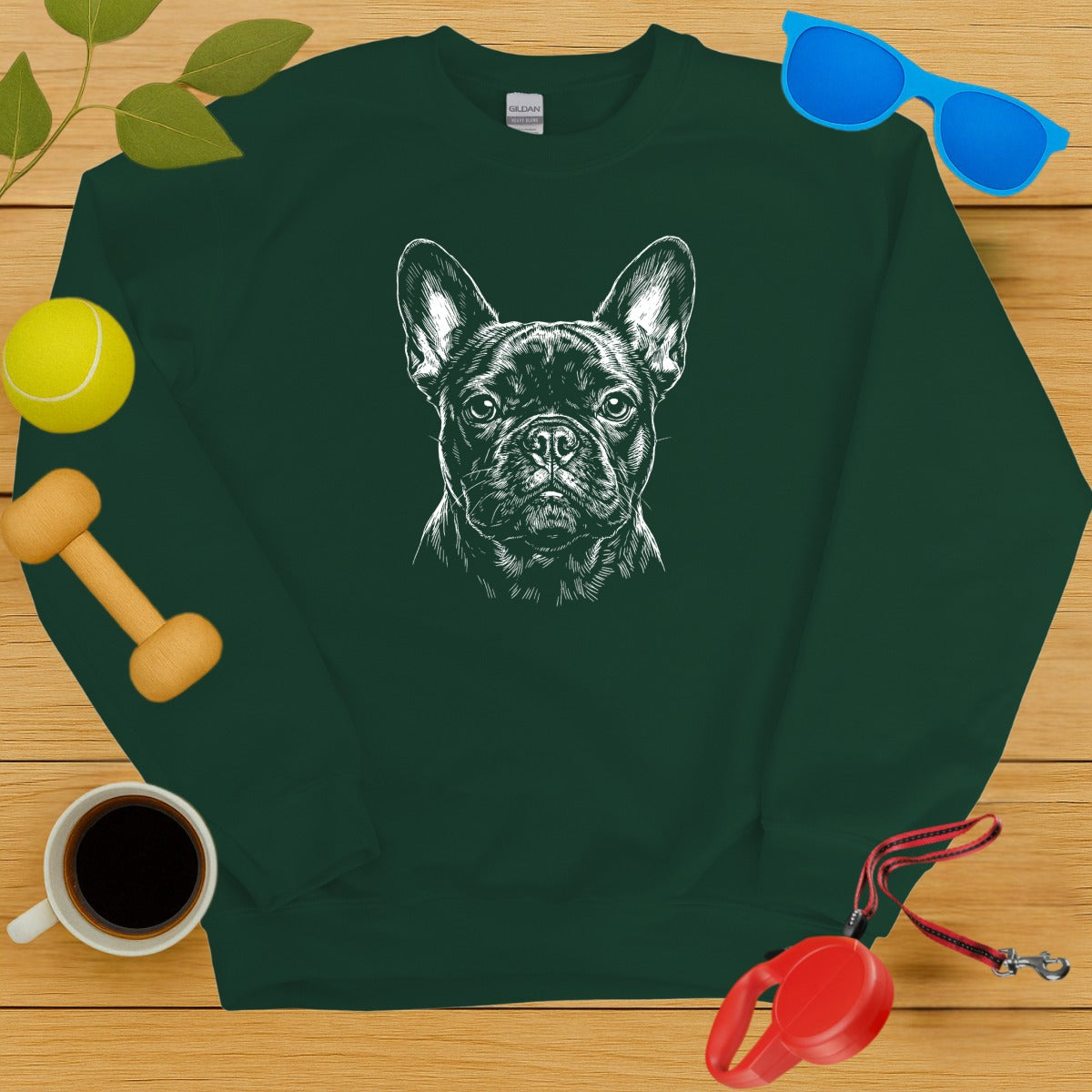 French Bulldog Graphic Pullover for Dog Lovers Sweater