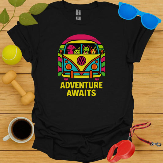 Adventure Awaits Vibrant Tee