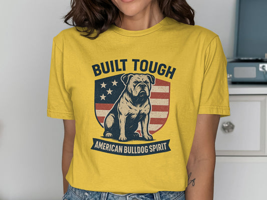 Built Tough American Bulldog Spirit T-shirt product