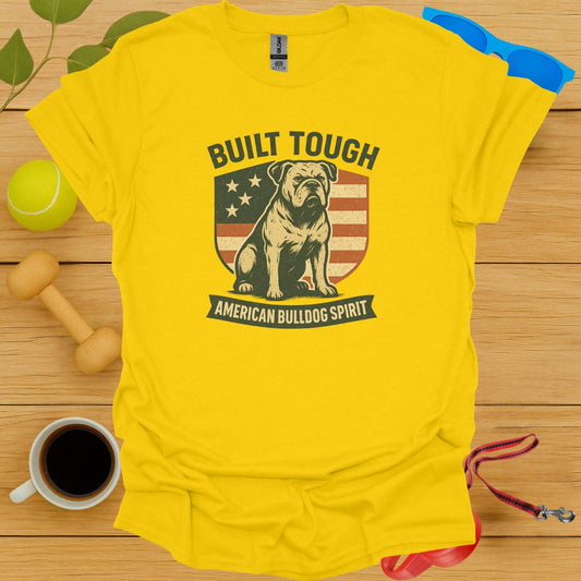 Built Tough American Bulldog Spirit T-shirt product type