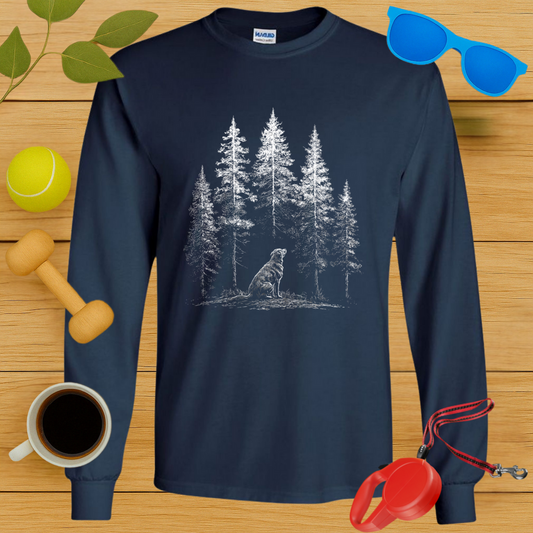 Among the Pines Long Sleeve Tee