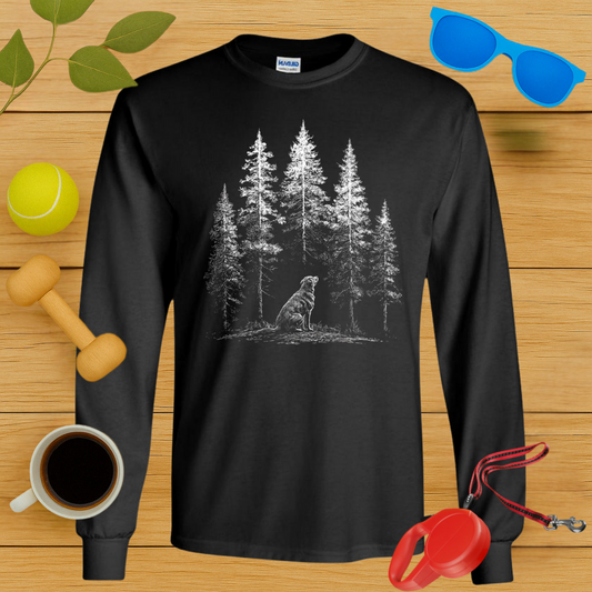Among the Pines Long Sleeve Tee