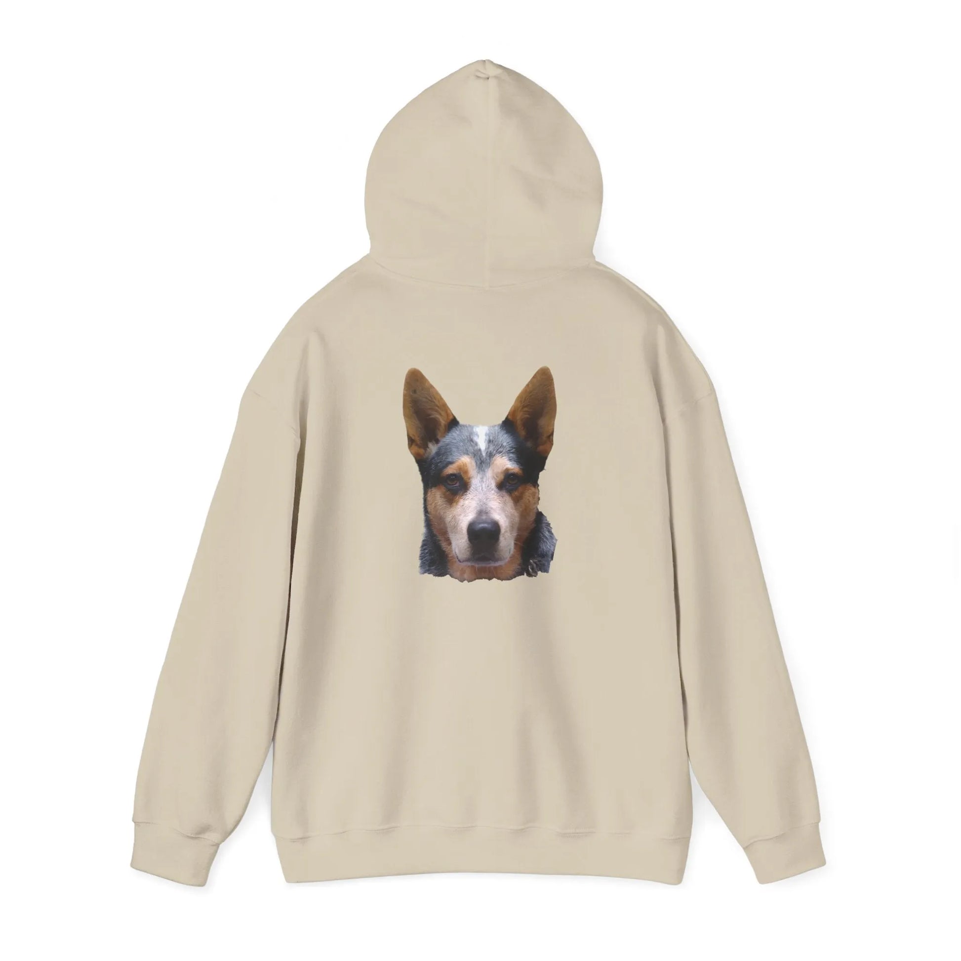 Australian Cattle Dog Portrait Hoodie-Critter Lane