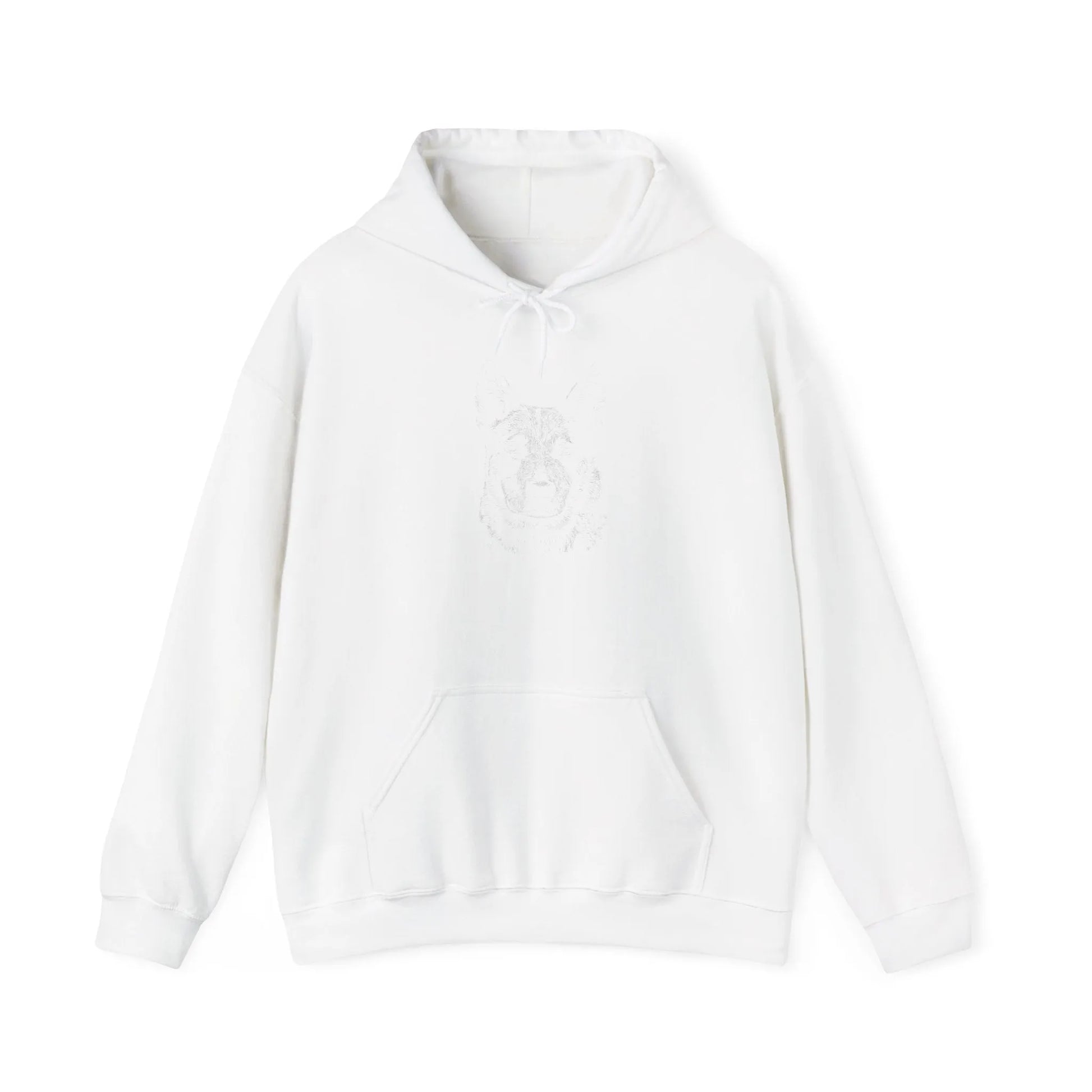 Australian Cattle Dog Portrait Hoodie-Critter Lane