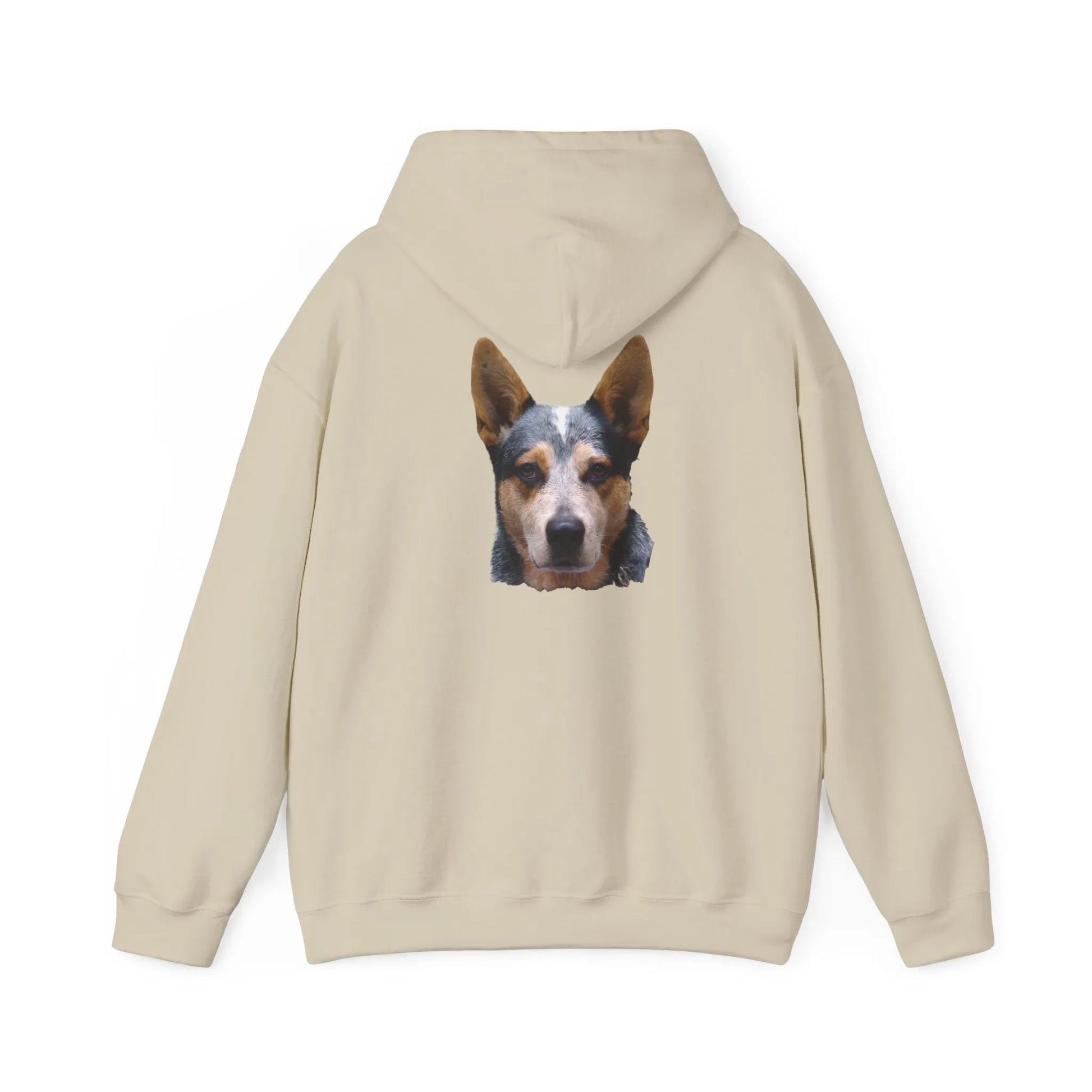 Australian Cattle Dog Portrait Hoodie-Critter Lane