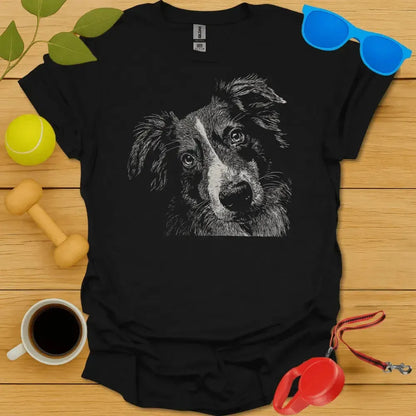 Australian Shepherd Portrait Tee
