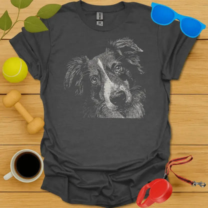Australian Shepherd Portrait Tee