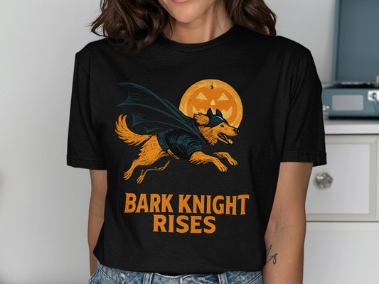 Bark Knight Rises Halloween Themed Shirt product