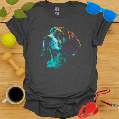 Colorful Dog Portrait Graphic Tees T-shirt product