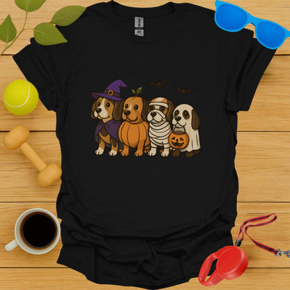 Halloween Costumes Dogs Graphic Print T-shirt product