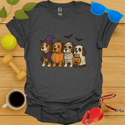 Adorable Halloween Dogs Graphic Tee Shirt product type